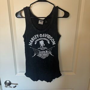 Harley-Davidson Charcoal Ribbed Tank